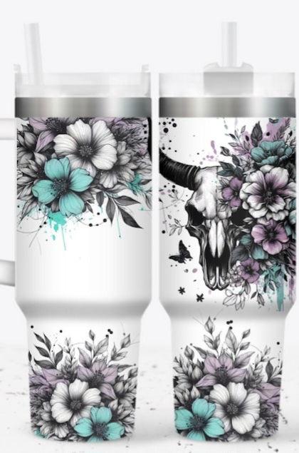 Western country 40oz tumbler